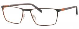 FREIGEIST 862049 30 Metall Rechteckig Grau/Orange Brille online; Brillengestell; Brillenfassung; Glasses; auch als Gleitsichtbrille