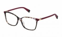 Furla VFU295 5408B4 Kunststoff Eckig Havana/Havana Brille online; Brillengestell; Brillenfassung; Glasses; auch als Gleitsichtbrille