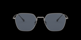 Giorgio Armani 0AR6104 300387 Metall Panto Grau/Grau Sonnenbrille mit Sehstärke, verglasbar; Sunglasses; auch als Gleitsichtbrille