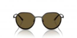 Giorgio Armani 0AR6144 325973 Metall Panto Grau/Grau Sonnenbrille mit Sehstärke, verglasbar; Sunglasses; auch als Gleitsichtbrille