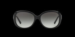 Giorgio Armani 0AR8047 501711 Kunststoff Rund Schwarz/Schwarz Sonnenbrille mit Sehstärke, verglasbar; Sunglasses; auch als Gleitsichtbrille