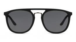 Giorgio Armani 0AR8118 500187 Kunststoff Panto Schwarz/Schwarz Sonnenbrille mit Sehstärke, verglasbar; Sunglasses; auch als Gleitsichtbrille