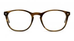Giorgio Armani Essentials 0AR7074 5405 Kunststoff Rechteckig Braun/Braun Brille online; Brillengestell; Brillenfassung; Glasses; auch als Gleitsichtbrille