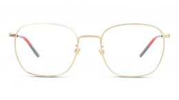 Gucci GG0681O 001 Metall Panto Goldfarben/Goldfarben Brille online; Brillengestell; Brillenfassung; Glasses; auch als Gleitsichtbrille