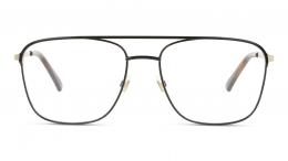 Gucci GG0833O 001 Metall Panto Schwarz/Schwarz Brille online; Brillengestell; Brillenfassung; Glasses; auch als Gleitsichtbrille
