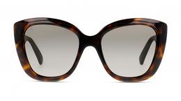 Gucci GG0860S 001 Kunststoff Schmetterling / Cat-Eye Havana/Havana Sonnenbrille, Sunglasses