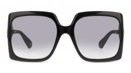 Gucci GG0876S 001 Kunststoff Panto Schwarz/Schwarz Sonnenbrille mit Sehstärke, verglasbar; Sunglasses; auch als Gleitsichtbrille