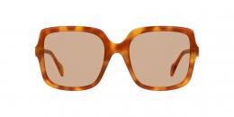Gucci GG1070S 002 Kunststoff Panto Orange/Braun Sonnenbrille mit Sehstärke, verglasbar; Sunglasses; auch als Gleitsichtbrille