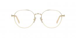 Gucci GG1145O 003 Metall Panto Goldfarben/Goldfarben Brille online; Brillengestell; Brillenfassung; Glasses; auch als Gleitsichtbrille