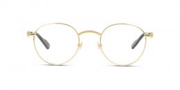 Gucci GG1222O 002 Metall Panto Goldfarben/Goldfarben Brille online; Brillengestell; Brillenfassung; Glasses; auch als Gleitsichtbrille