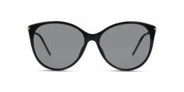 Gucci GG1268S 001 Kunststoff Panto Schwarz/Schwarz Sonnenbrille mit Sehstärke, verglasbar; Sunglasses; auch als Gleitsichtbrille