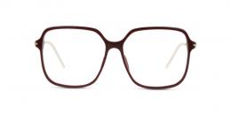 Gucci GG1271O 003 Kunststoff Panto Dunkelrot/Dunkelrot Brille online; Brillengestell; Brillenfassung; Glasses; auch als Gleitsichtbrille