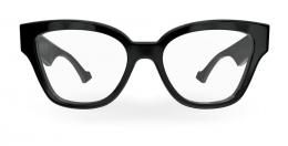 Gucci GG1424O 001 Kunststoff Schmetterling / Cat-Eye Schwarz/Schwarz Brille online; Brillengestell; Brillenfassung; Glasses; auch als Gleitsichtbrille
