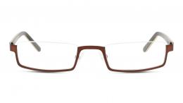 GV Library Metall Rechteckig Braun/Braun Brille online; Brillengestell; Brillenfassung; Glasses