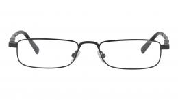 GV Library Metall Rechteckig Schwarz/Schwarz Brille online; Brillengestell; Brillenfassung; Glasses; auch als Gleitsichtbrille
