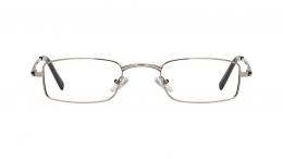 GV Library Metall Rechteckig Silberfarben/Silberfarben Brille online; Brillengestell; Brillenfassung; Glasses