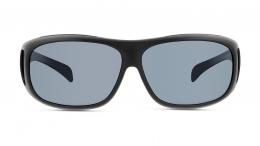 GV Library polarisiert Kunststoff Rechteckig Schwarz/Schwarz Sonnenbrille, Sunglasses