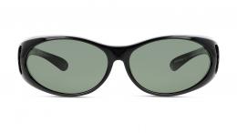GV Library polarisiert Kunststoff Schmal Schwarz/Schwarz Sonnenbrille, Sunglasses