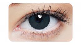 Halloween Kontaktlinsen 1-DAY Black Out Tageslinsen Sphärisch 2 Stück Kontaktlinsen; contact lenses; Kontaktlinsen