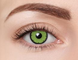 Halloween Kontaktlinsen Angelic Green Monatslinsen Sphärisch 2 Stück Kontaktlinsen; contact lenses; Kontaktlinsen