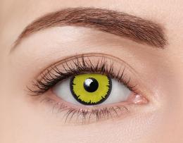 Halloween Kontaktlinsen Angelic Yellow Monatslinsen Sphärisch 2 Stück Kontaktlinsen; contact lenses; Kontaktlinsen