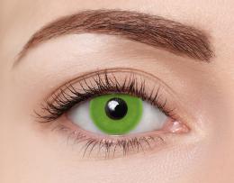 Halloween Kontaktlinsen Green Ghoul Monatslinsen Sphärisch 2 Stück Kontaktlinsen; contact lenses; Kontaktlinsen
