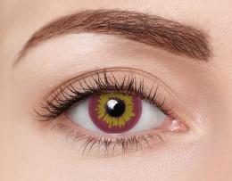 Halloween Kontaktlinsen Red Wolf Monatslinsen Sphärisch 2 Stück Kontaktlinsen; contact lenses; Kontaktlinsen