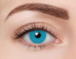 Halloween Kontaktlinsen Zombie Blue Monatslinsen Sphärisch 2 Stück Kontaktlinsen; contact lenses; Kontaktlinsen