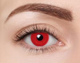 Halloween Kontaktlinsen Zombie Red Monatslinsen Sphärisch 2 Stück Kontaktlinsen; contact lenses; Kontaktlinsen
