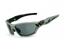 HSE® - SportEyes® | 2093gm-a smoke  Sportbrille, Fahrradbrille, Sonnenbrille, Bikerbrille, Radbrille, UV400 Schutzfilter