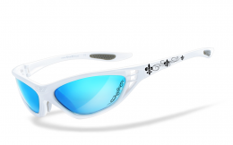 HSEÂ® - SportEyesÂ® | SPEED MASTER 2.1 - tribal lilies - laser blue  Sportbrille, Fahrradbrille, Sonnenbrille, Bikerbrille, Radbrille, UV400 Schutzfilter