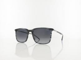 Hugo HG 1344/S 2W8/9O 55 grey horn / dark grey shaded