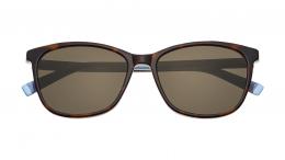 HUMPHREY´S eyewear 588133 622060 Kunststoff Schmetterling / Cat-Eye Havana/Blau Sonnenbrille mit Sehstärke, verglasbar; Sunglasses; auch als Gleitsichtbrille