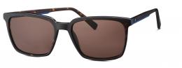 HUMPHREY´S eyewear 588181 60 Kunststoff Rechteckig Braun/Havana Sonnenbrille mit Sehstärke, verglasbar; Sunglasses; auch als Gleitsichtbrille