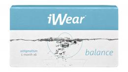 iWear® balance plus astigmatism Monatslinsen Torisch 6 Stück Kontaktlinsen; contact lenses; Kontaktlinsen