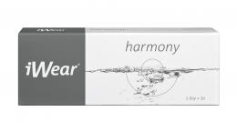 iWear® harmony Tageslinsen Sphärisch 30 Stück Kontaktlinsen; contact lenses; Kontaktlinsen