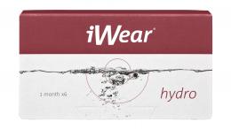 iWear® hydro Monatslinsen Sphärisch 6 Stück Kontaktlinsen; contact lenses; Kontaktlinsen
