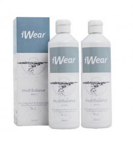 iWear multibalance 2x360ml All-in-One Pflege Doppelpack 720 ml Kontaktlinsen-Pflegemittel; -Flüssigkeit; -Lösung; -Reinigungsmittel; Kontaktlinsen