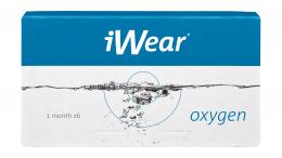 iWear® oxygen Monatslinsen Sphärisch 6 Stück Kontaktlinsen; contact lenses; Kontaktlinsen