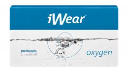 iWear® oxygen presbyopia D-Typ Monatslinsen Multifokal Sphärisch 6 Stück Kontaktlinsen; contact lenses; Kontaktlinsen