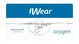 iWear® oxygen XR astigmatism Monatslinsen Torisch 6 Stück Kontaktlinsen; contact lenses; Kontaktlinsen