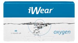 iWear® oxygen XR Monatslinsen Sphärisch 6 Stück Kontaktlinsen; contact lenses; Kontaktlinsen