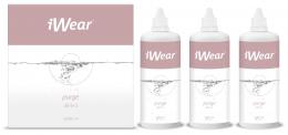 iWear purge 3x380ml All-in-One Pflege Vorteilspack 1140 ml Kontaktlinsen-Pflegemittel; -Flüssigkeit; -Lösung; -Reinigungsmittel; Kontaktlinsen