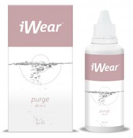iWear purge 60ml All-in-One Pflege Reisepack 60 ml Kontaktlinsen-Pflegemittel; -Flüssigkeit; -Lösung; -Reinigungsmittel; Kontaktlinsen
