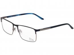 JAGUAR 33118 3100 Metall Rechteckig Blau/Blau Brille online; Brillengestell; Brillenfassung; Glasses; auch als Gleitsichtbrille
