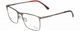 JAGUAR 35601 6500 Metall Rechteckig Grau/Grau Brille online; Brillengestell; Brillenfassung; Glasses; auch als Gleitsichtbrille