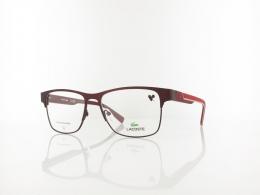Lacoste L2307 MAG-SET 601 55 matte burgundy