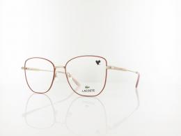 Lacoste L2323 770 54 rose gold brown