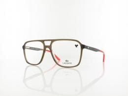 Lacoste L2991 275 58 transparent khaki brown