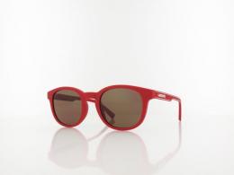 Lacoste L3644S 615 48 matte red / brown